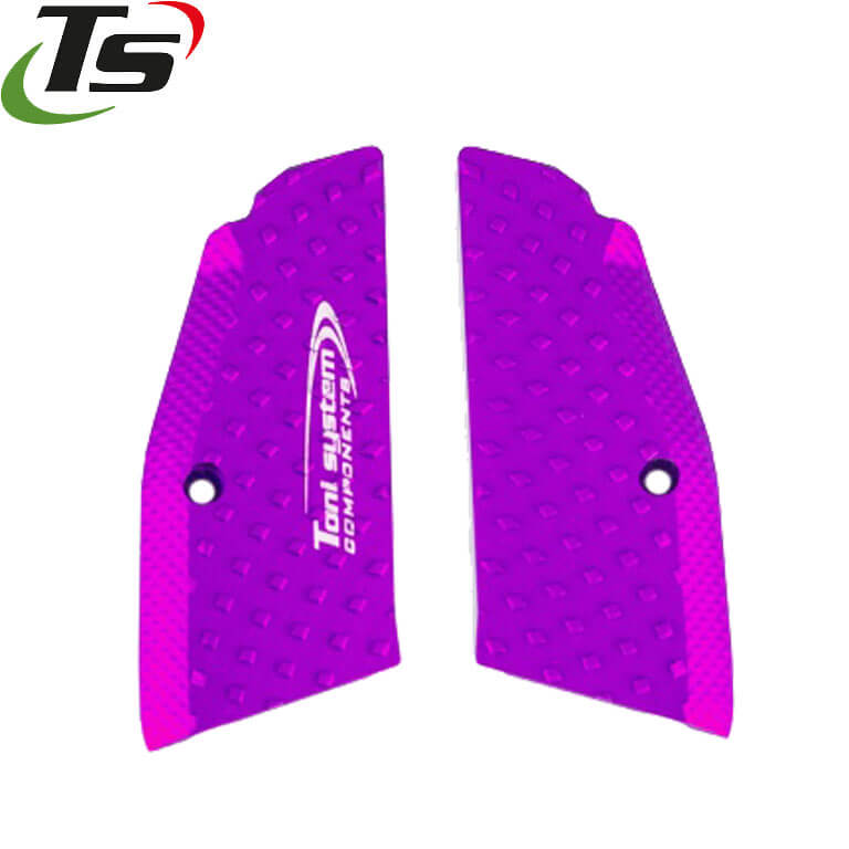 CZ 75B & SP-01, CZ TS 2, CZ Shadow 2 short alu Vibram grips