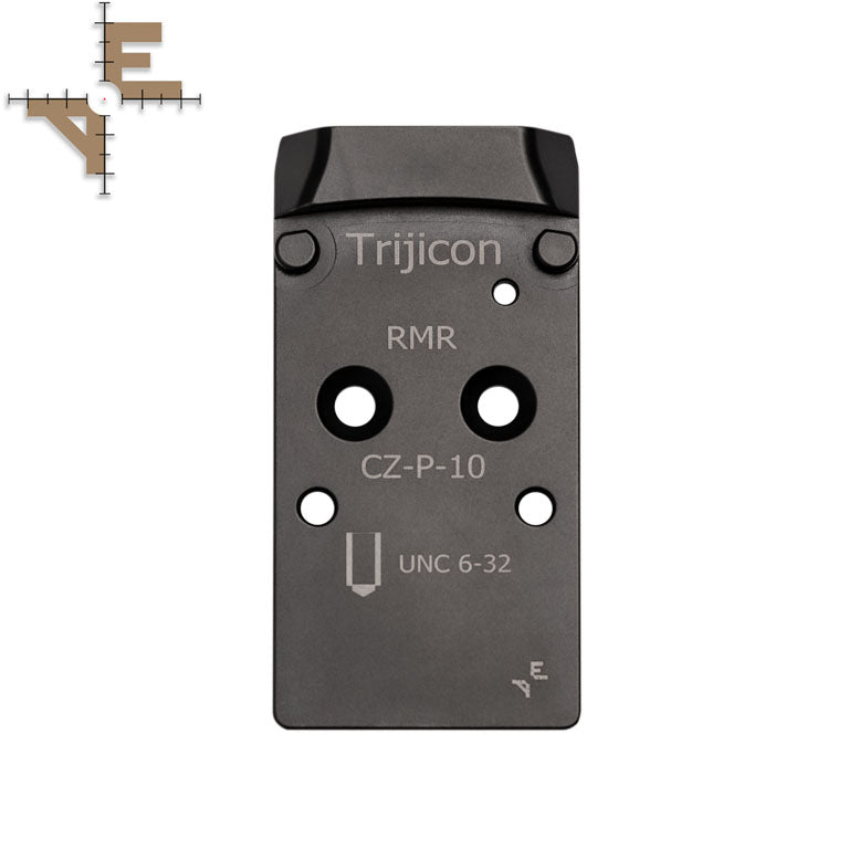 CZ P-10 Optics Ready plate | Trijicon RMR footprint Evo Arms
