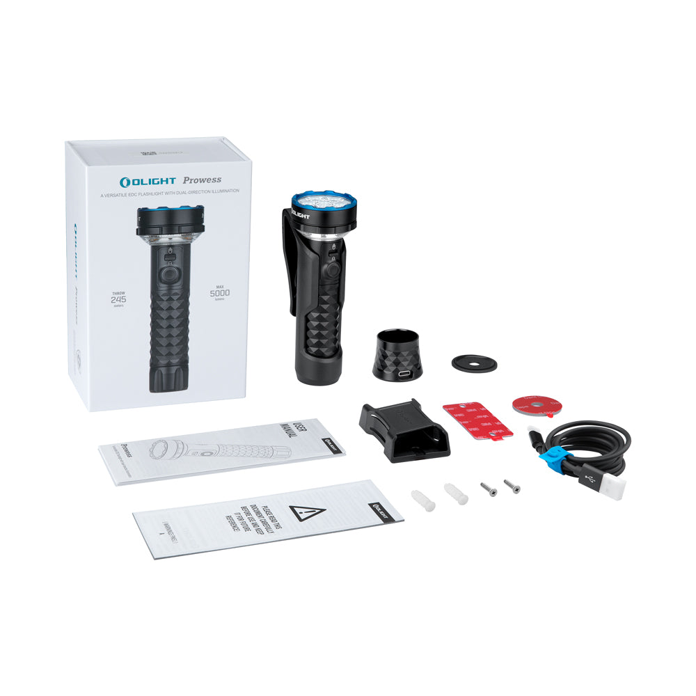 Olight Prowess | flashlight with bidirectional lighting | 5.000 lm