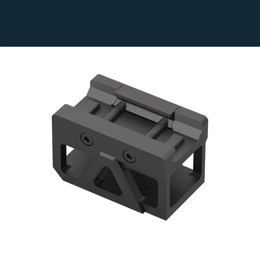 Picatinny red dot mount with raiser [32 mm] | C-More RTS footprint