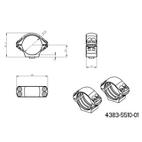 30mm scope rings | two-piece Picatinny QD Ergo base JK-N