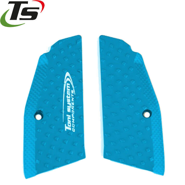CZ 75B & SP-01, CZ TS 2, CZ Shadow 2 short alu Vibram grips