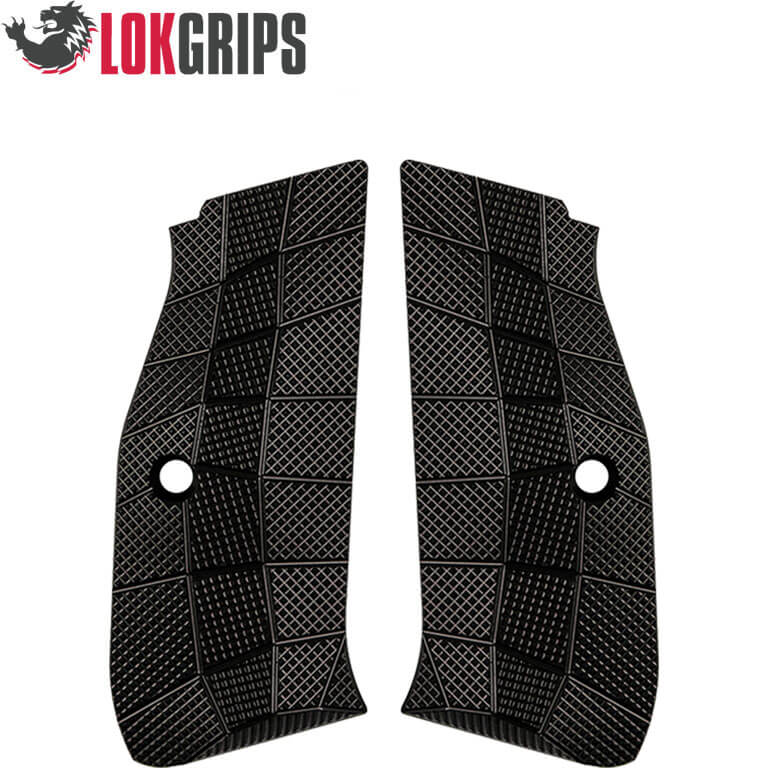 CZ 75B & SP-01, CZ TS 2, CZ Shadow 2 alu Gridlok grips