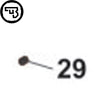 CZ 457 Bolt catch spring | part #29