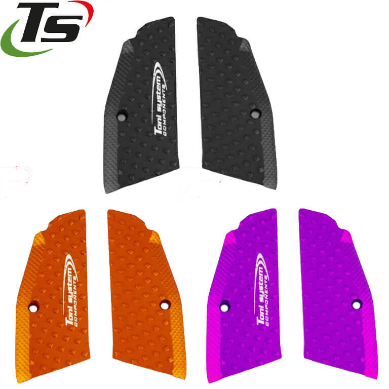 CZ 75B & SP-01, CZ TS 2, CZ Shadow 2 short alu Vibram grips