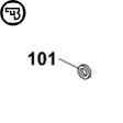 CZ Bren 2 magazine catch washer | part #101