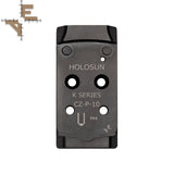 CZ P-10 Optics Ready plate | Holosun K-series footprint Evo Arms