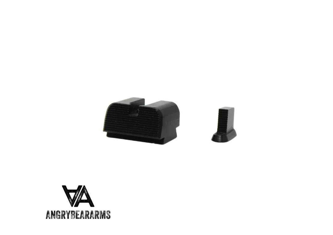 CZ P-10 Optics Ready CoWitness tall sights | grooved