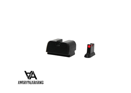 CZ P-10 Optics Ready CoWitness tall sights | fiber optic