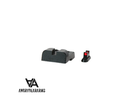 CZ P-10 sights with fiber optic | type A