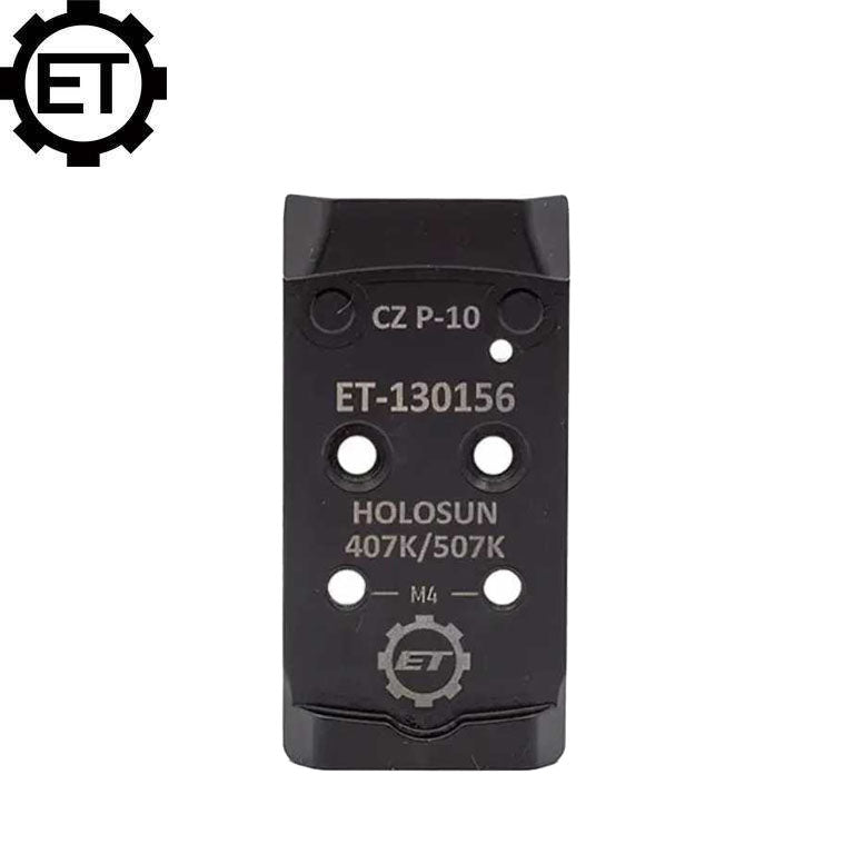 CZ P-10 OR optic plate | Holosun 407K, 507K, EPS & EPS Carry