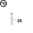 CZ Scorpion Evo extractor pin | part #26