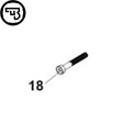 CZ Scorpion Evo pistol grip screw | part #18