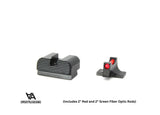 CZ Shadow 2 Carry CoWitness sights | fiber optic A