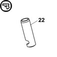 CZ Shadow 2, CZ 75B, CZ 75 SP-01 Shadow main spring plug | part #22