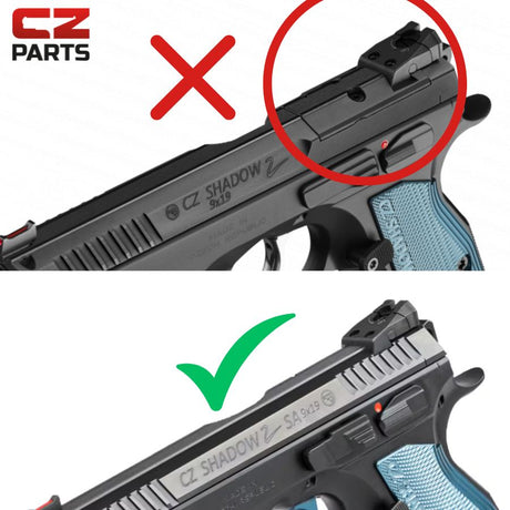 CZ Shadow 2 red dot mount universal | type C
