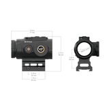 Vector Optics Paragon 3x18 ultra compact prism rifle scope Vector Optics