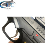 CZ Shadow 2, CZ TS 2 slide stop with thumb rest