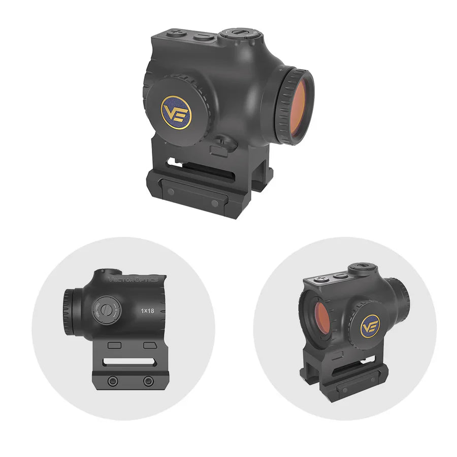 Vector Optics Paragon 1X18 Mini Prism Scope