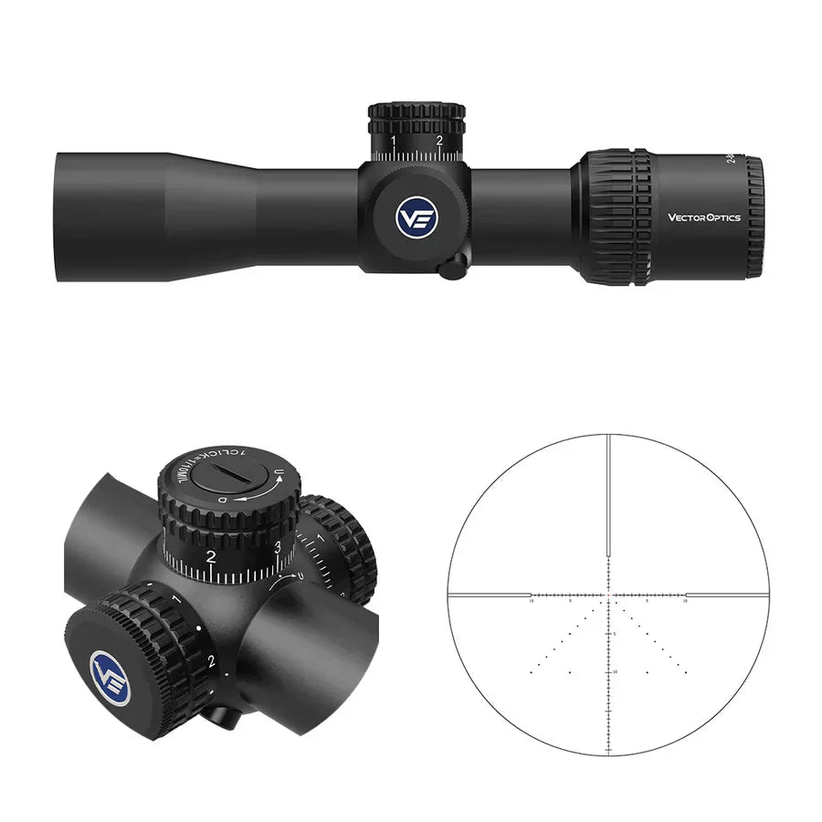 Vector Optics Veyron 2-8x32IR compact rifle scope Vector Optics