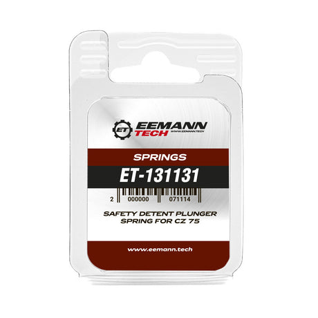CZ Shadow 2 CZ TS 2 CZ 75B & SP-01 safety detent plunger spring