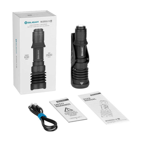 Olight Warrior X 4 | tactical flashlight | 2.600 lm