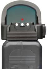 CZ P-10 Optics Ready semi-adjustable sight set | with white dots