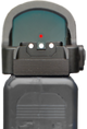 CZ P-10 Optics Ready semi-adjustable sight set | with fiber optics type A