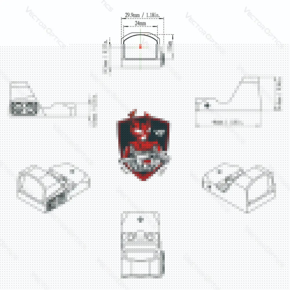 Vector Optics Frenzy 1x17x24 red dot Vector Optics