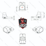 Vector Optics Frenzy 1x22x26 MOS red dot Vector Optics
