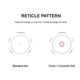 Vector Optics Nautilus 1x30 Scope Double Reticle red dot Vector Optics