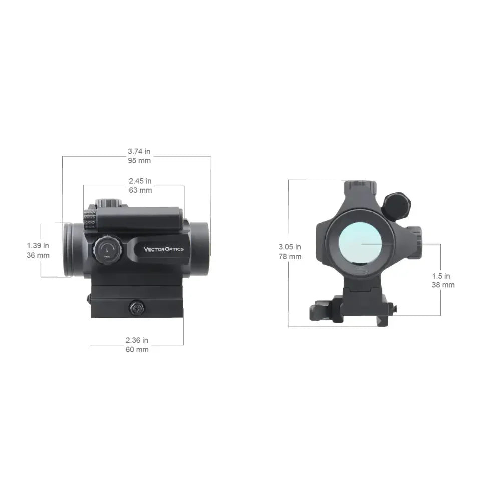 Vector Optics Nautilus 1x30 Scope Double Reticle red dot Vector Optics
